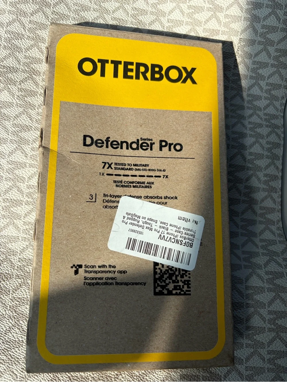 OtterBox Protective Phone Case - Black